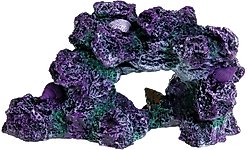 Underwater Treasures Reef Rock Cave Fish Ornament