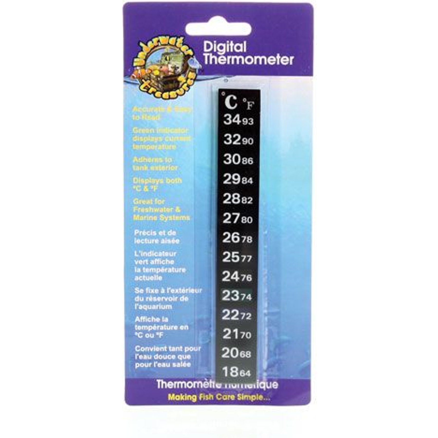 JBJ External Digital Aquarium Thermometer for sale