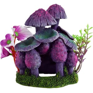 Underwater Treasures Magical Mushrooms Fish Ornament, Model A