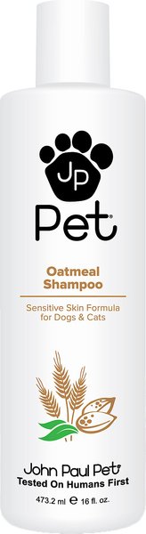 John Paul Pet Sensitive Skin Formula Oatmeal Dog & Cat Shampoo, 16-oz bottle slide 1 of 5