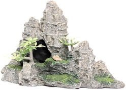 Underwater Treasures Two Cave Mountain Fish Ornament