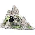 Underwater Treasures Two Cave Mountain Fish Ornament