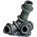 Underwater Treasures Leaky Pipes Fish Ornament