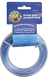 Underwater Treasures Bubble Mist Fish Aquarium Airline Tubing, 10-ft