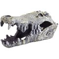 Underwater Treasures Crocodile Skull Fish Ornament, Medium