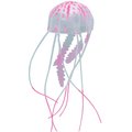 Underwater Treasures Action Jellyfish Fish Ornament, Pink