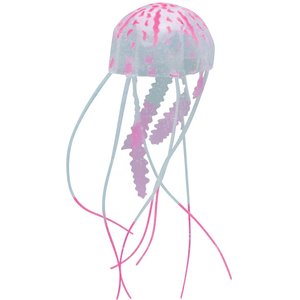 Underwater Treasures Action Jellyfish Fish Ornament, Pink
