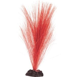 Underwater Treasures Silk Hairgrass Fish Ornament, Red