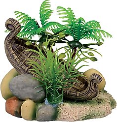 Underwater Treasures Island Shipwreck Fish Ornament