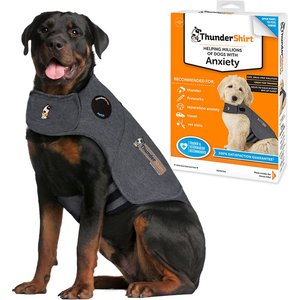 ThunderShirt Classic Anxiety & Calming Vest for Dogs, Heather Grey, XX-Large