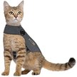 THUNDERSHIRT Anxiety Vest for Cats, Heather Grey, Small - Chewy.com