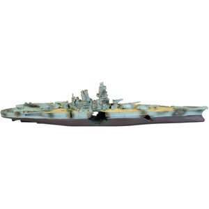 Underwater Treasures Navy Battleship Fish Ornament