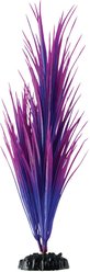 Underwater Treasures Green Nile Grass Fish Ornament, Purple, 11.5-in