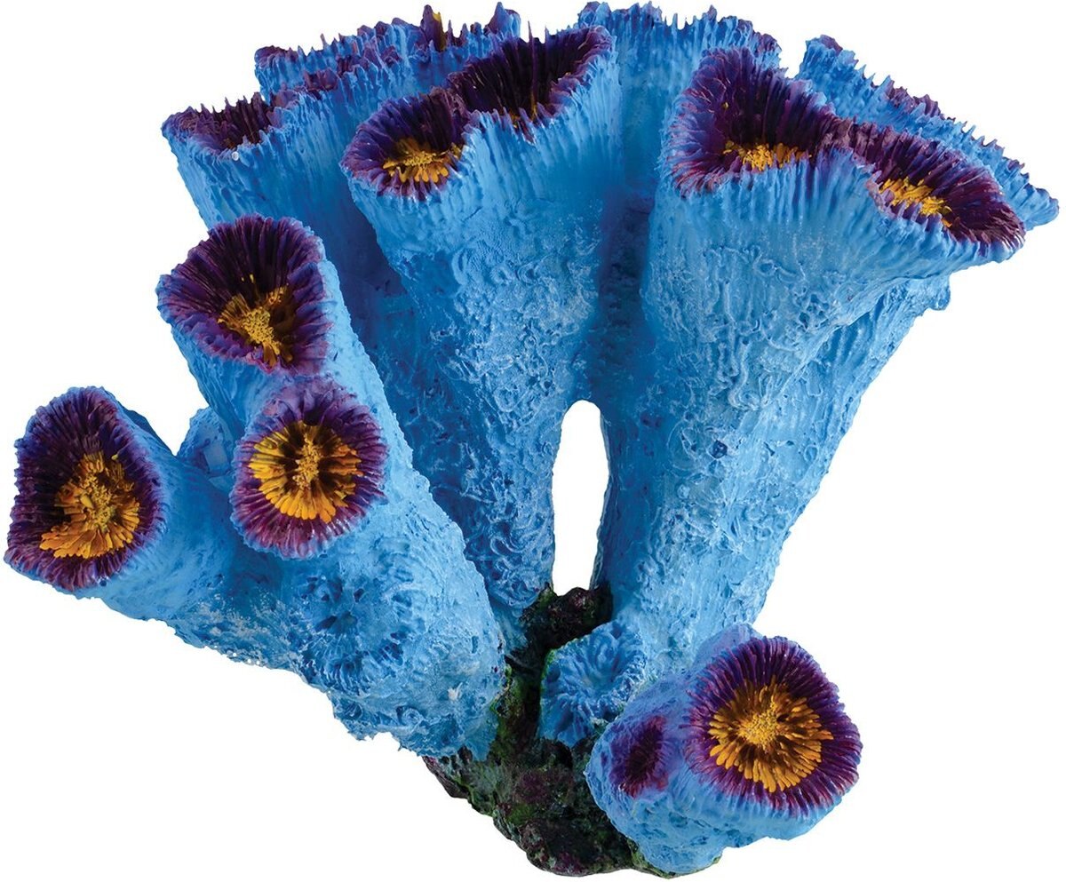 Underwater Treasures Sun Torch Coral Fish Ornament