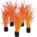 Underwater Treasures Mini Plant Sea Grass Fish Ornament, 5 count