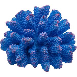 Underwater Treasures Polyped Coral Fish Ornament, Blue