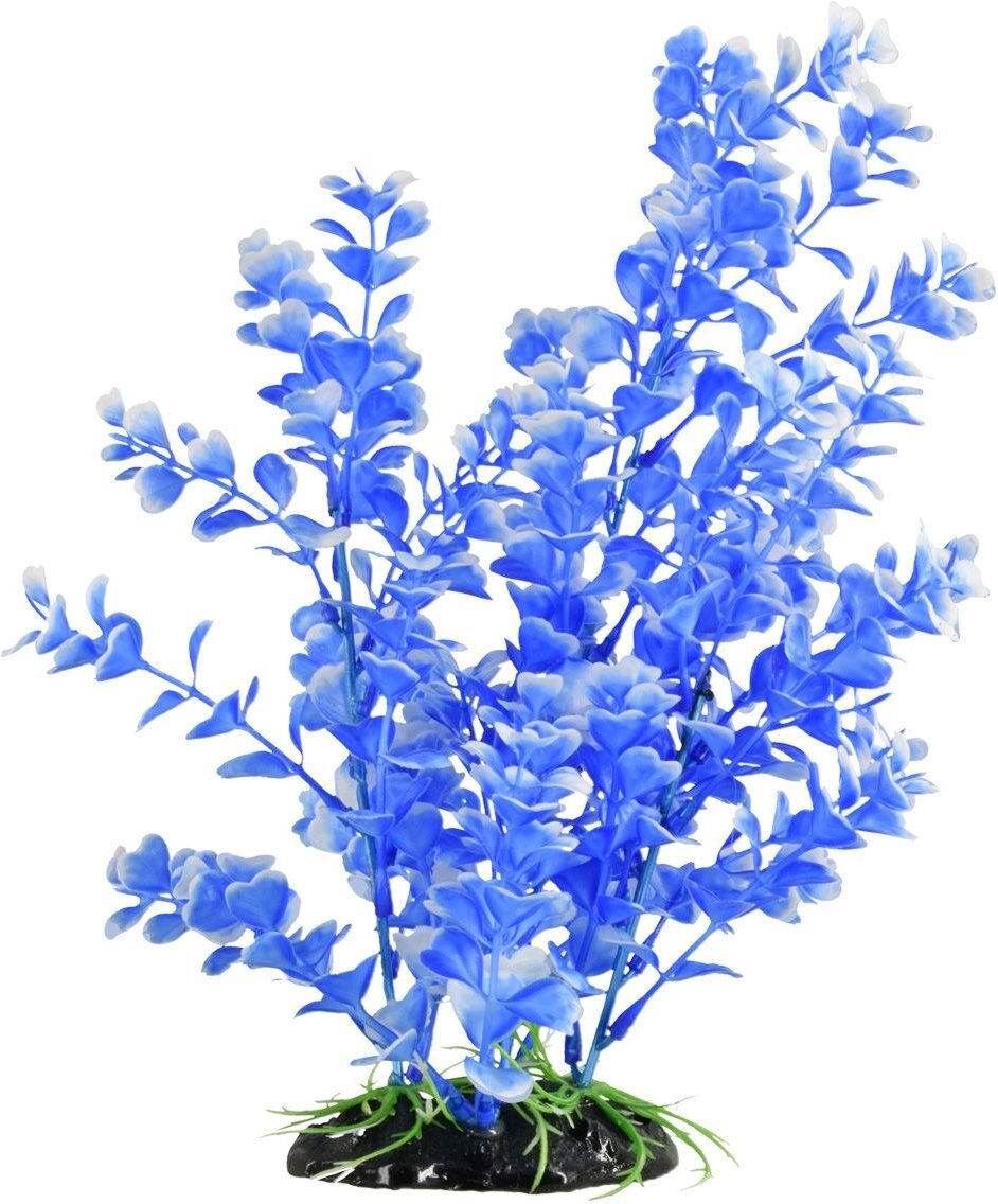 Underwater Treasures Blue Moon Bog Plant Fish Ornament