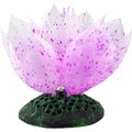 Underwater Treasures Glow Action Bubbling Sea Squirts Fish Ornament, Purple