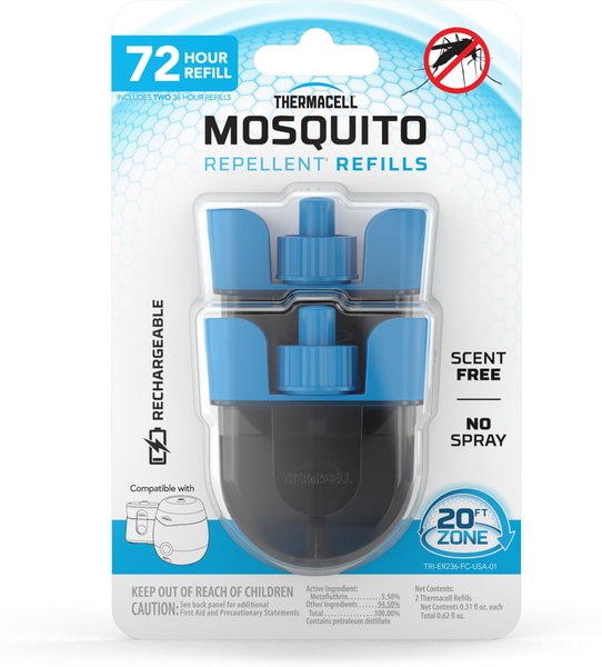Thermacell Rechargeable Mosquito Repellent Refills, 36 hours, 2 count slide 1 of 2