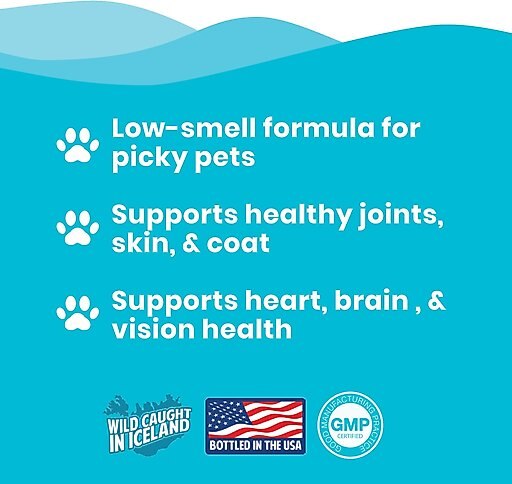 Paramount Pet Health Omega-3 Fish Oil Dog & Cat Supplement, 16oz