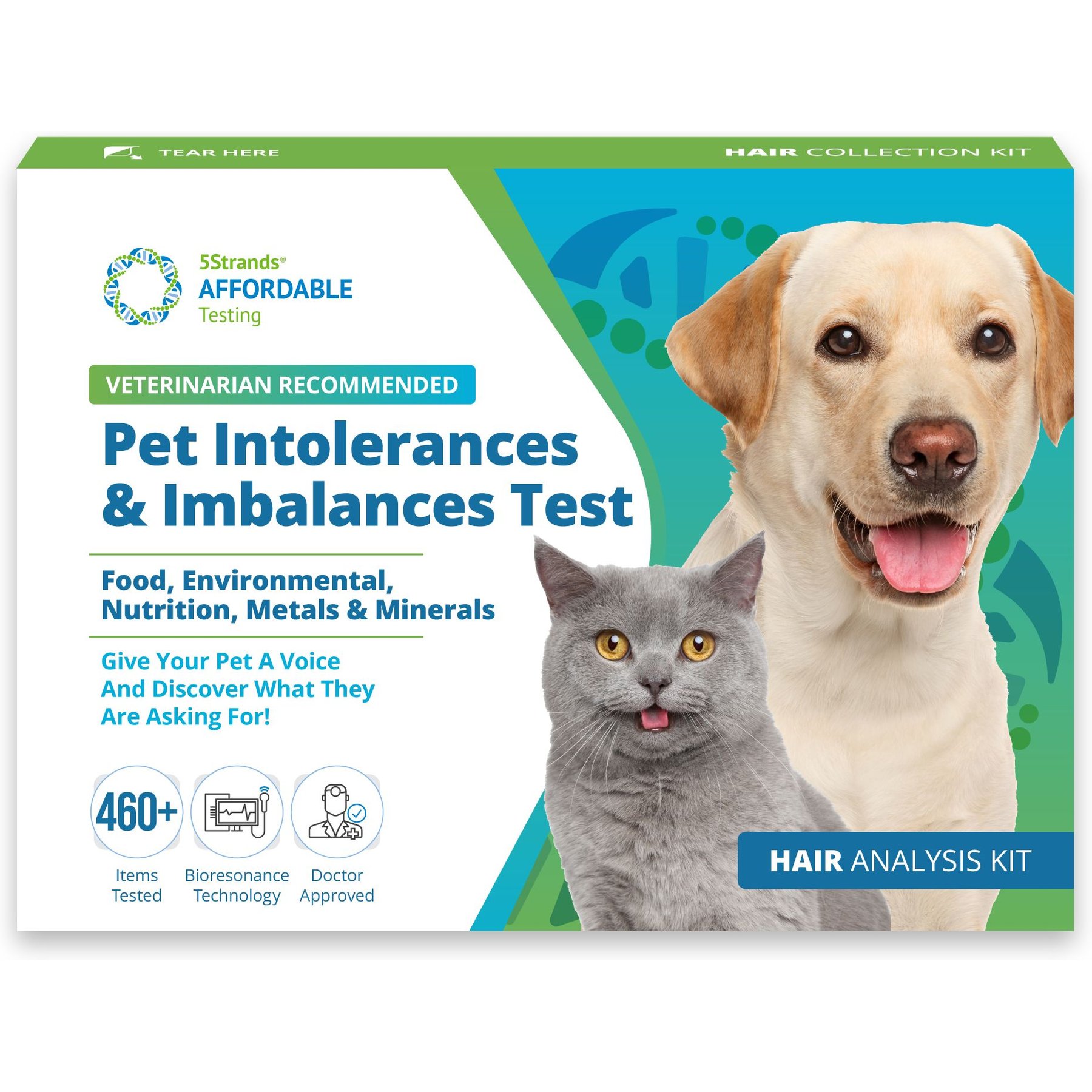 5STRANDS Health Test for Dog, Cat & Small Pet