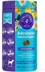 NaturVet Evolutions Advanced Calming Soft Chews Dog Supplement, 90 count