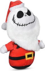 Fetch For Pets Nightmare Before Christmas Santa Jack Skellington Plush Squeaker Dog Toy slide 2 of 5