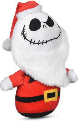Show full view: Fetch For Pets Nightmare Before Christmas Santa Jack Skellington Plush Squeaker Dog Toy slide 3 of 6