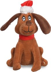 Fetch For Pets Dr. Seuss The Grinch Holiday Grinch Max Santa Plush Dog Toy