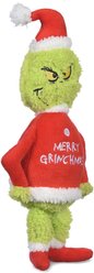 Fetch For Pets Dr. Seuss Holiday Merry Grinchmas Grinch Plush Squeaker Dog Toy, 8.5-in slide 2 of 5