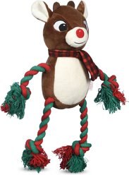 Fetch For Pets Rudolph Holiday Rudolph Rope Plush Dog Toy slide 2 of 5