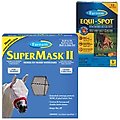 Farnam Equi-Spot Horse Spot-On Fly Control + SuperMask II Fly Mask with Covered Ears