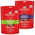 Stella & Chewy's Duck Duck Goose + Absolutely Rabbit Dinner Patties Freeze-Dried Dog Food
