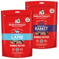 Stella & Chewy's Dandy Lamb + Absolutely Rabbit Dinner Patties Freeze-Dried Dog Food
