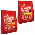 Stella & Chewy's Carnivore Crunch Grass-Fed Beef Recipe + Cage-Free Chicken Recipe Freeze-Dried Dog Treats