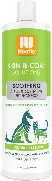 Nootie Cucumber Melon Soothing Formula Dog Shampoo, 16-oz bottle slide 1 of 10