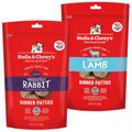 Stella & Chewy's Absolutely Rabbit + Dandy Lamb Dinner Patties Freeze-Dried Dog Food