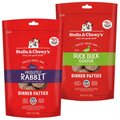 Stella & Chewy's Absolutely Rabbit + Duck Duck Goose Dinner Patties Freeze-Dried Dog Food