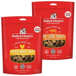 Stella & Chewy's Chicken Breast + Beef Liver Freeze-Dried Dog Treats