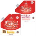Stella & Chewy's Marie's Magical Dinner Dust Chicken + What's Shak'n Bac'n Recipe Freeze-Dried Dog Food Topper