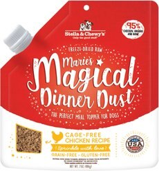 Stella & Chewy's Marie's Magical Dinner Dust Chicken + Duck Duck, Goose Freeze-Dried Dog Food Topper slide 2 of 4