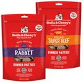 Stella & Chewy's Absolutely Rabbit + Stella's Super Beef Dinner Patties Freeze-Dried Dog Food