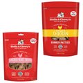 Stella & Chewy's Chicken Hearts Treats + Chewy's Chicken Dinner Patties Freeze-Dried Dog Food