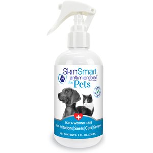 SkinSmart Antimicrobial Skin & Wound Care Cat & Dog Spray, 8-oz bottle