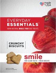 Isle of Dogs Everyday Essentials 100% Natural Smile Dog Treats, 12-oz bag slide 1 of 2