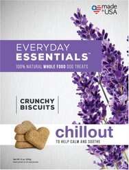 Isle of Dogs Everyday Essentials 100% Natural Chillout Dog Treats, 12-oz bag