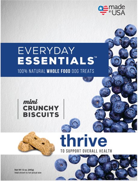 Isle of Dogs Everyday Essentials 100% Natural Thrive Mini Dog Treats, 12-oz bag slide 1 of 4