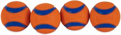 Chuckit! Canister Ultra Ball Dog Toy, 4 count
