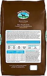 American Natural Premium Market Fresh Beef Recipe with Carrots & Cauliflower Dry Dog Food, 30-lb bag slide 2 of 5