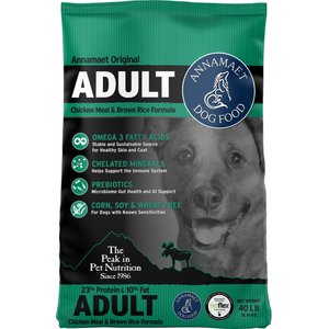 Annamaet Original Adult Formula Dry Dog Food, 40-lb bag